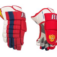 Перчатки хоккейные FLAME X RUSSIA SR