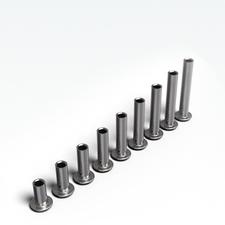 Клепки стальные SSM (100 шт. в уп.)